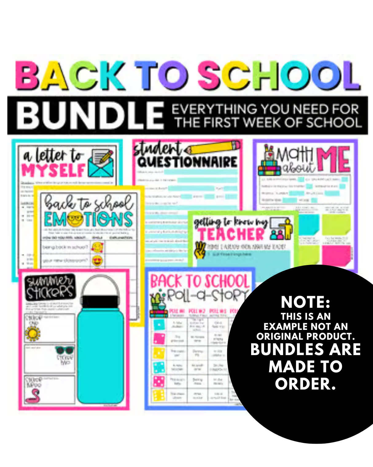 School Awareness Campaign Bundle